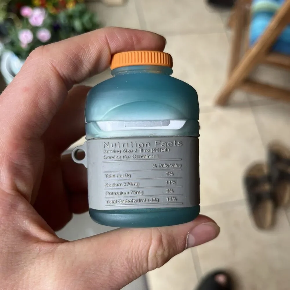 Apple AirPods 1st Generation with Apple Charger and Gatorade Case